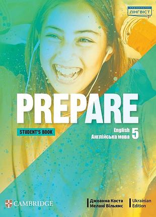 Prepare for ukraine нуш 5 student's book