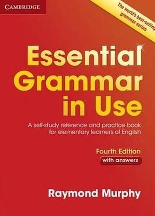 Англійська мова. essential grammar in use 4th edition with answers