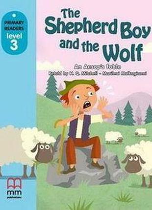 Англійська мова. level 3 the shepherd boy and the wolf with cd-rom