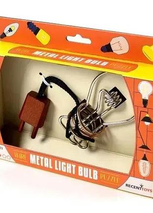 Металлическая головоломка metal light bulb лампочка constantin puzzle