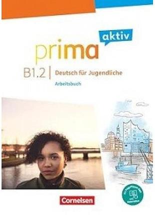 Книга для вивчення німецької мови. prima aktiv b1/2 arbeitsbuch inkl. pageplayer app