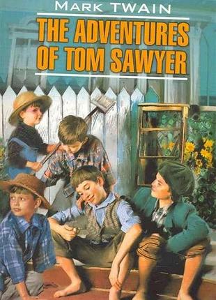 Книга для вивчення англійської мови. the adventures of tom sawier