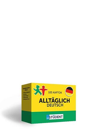 Німецька мова. alltäglich deutsch 105 карток