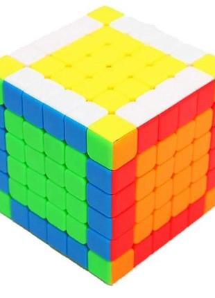 Кубик рубика 6х6 yj yushi v2m color магнитный