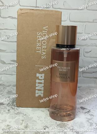 Оригинал сша 100%. спрей для тела victoria`s secret bare vanilla 250 мл.
