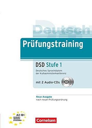 Книга для вивчення німецької мови. prüfungstraining daf deutsches sprachdiplom stufe 1 (a2-b1)