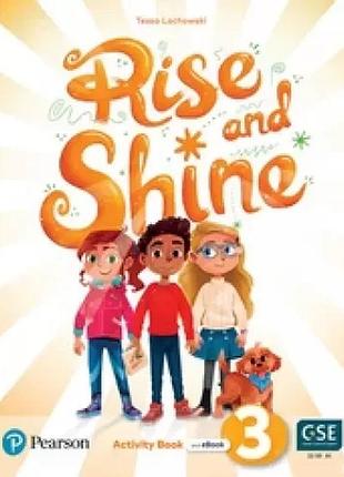 Англійська мова. rise and shine level 3 activity book with ebook