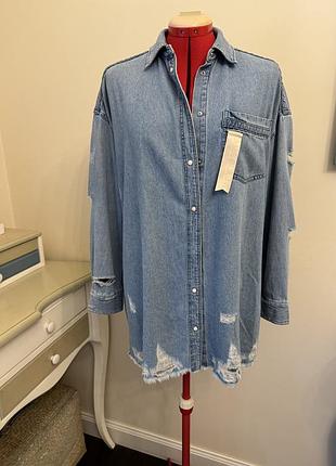 Стильна джинсова сорочка scotch & soda