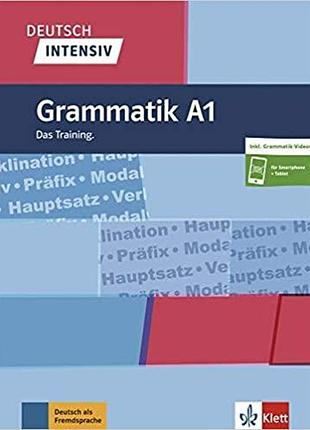Grammatik a1. deutsch intensiv. das training buch+online