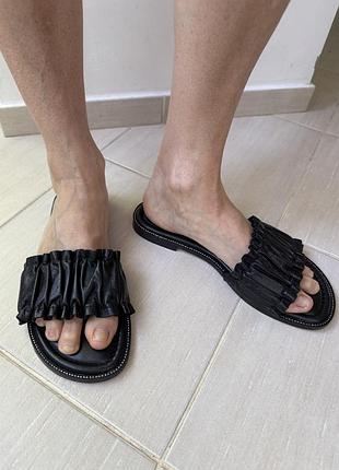 Продам шкіряні шльопки copenhagen shoes