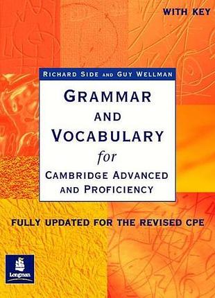 Книга для вивчення англійської мови. grammar and vocabulary for cae and cpe with key