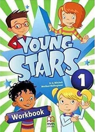Англійська мова. young stars 1 workbook with cd