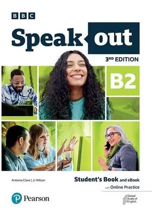 Англійська мова. speak out 3ed b2 student's book +ebook +online practice