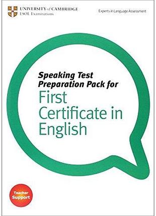 Англійська мова. speaking test preparation pack for fce + dvd