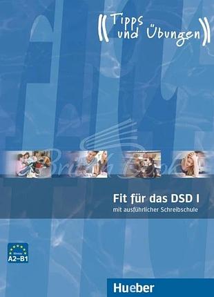 Книга для вивчення німецької мови. fit für das dsd i übungsbuch mit audios online