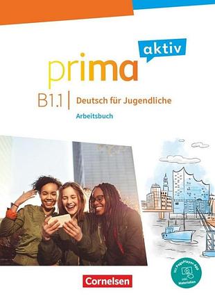 Книга для вивчення німецької мови. prima aktiv b1.1 - arbeitsbuch