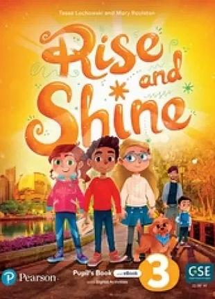 Англійська мова rise and shine level 3 pb +ebook +op +digital activities