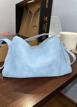Сумка з натуральної замші від бренду juna bag