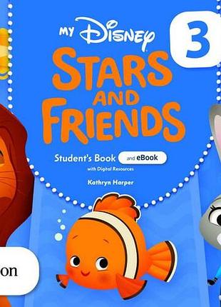 Англійська мова. my disney stars and friends 3 student's book + ebook