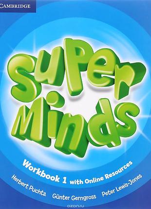 Англійська мова. super minds 1 workbook