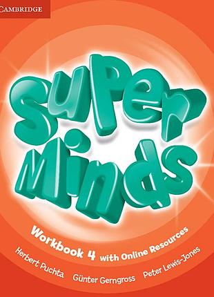 Англійська мова. super minds 4 workbook