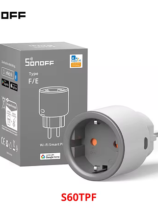 Умная розетка sonoff s60tpf