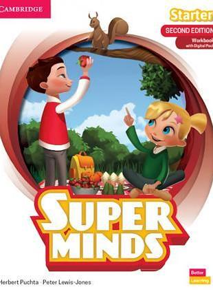 Англійська мова.super minds (2nd edition) starter workbook with digital pack
