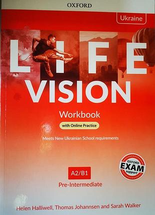 Англійська мова. life vision pre-intermediate workbook with online practice