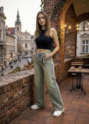 Жіночі джинси baggy • стильні vintage / casual • розмір l 💙🩵