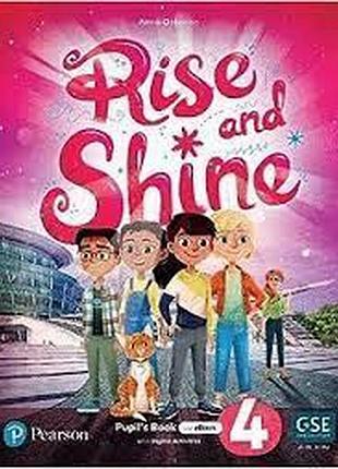 Англійська мова rise and shine level 4 pb +ebook +op +digital activities