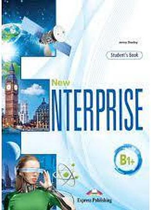 Англійська мова. new enterprise b1+ student's book