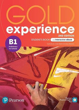 Книга для вивчення англійської мови. gold experience 2nd edition b1 student's book