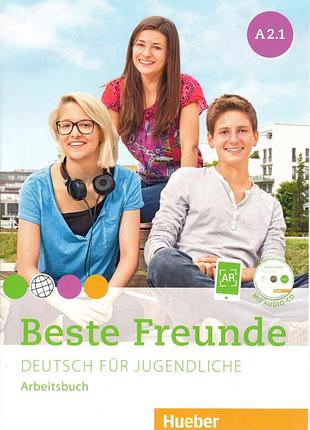 Німецька мова. beste freunde a2.1 arbeitsbuch mit audio