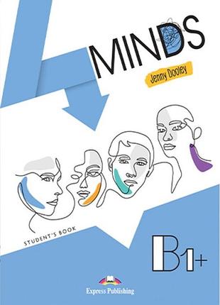 Англійська мова. 4 minds в1+ student's book (with digibook app)