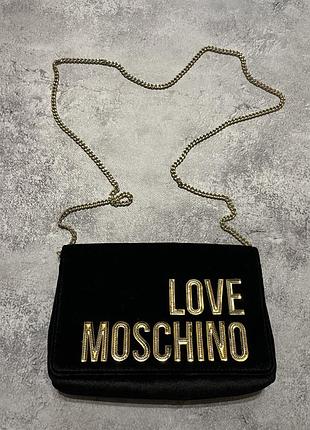 Сумка клатч love moschino