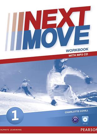 Книга для вивчення англійської мови. next move 1 workbook with cd-rom