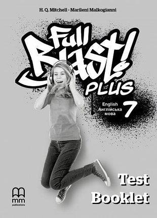 Англійська мова. full blast plus for ukraine нуш 7 test booklet