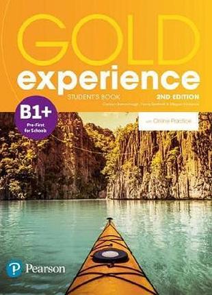 Gold experience b1+ student's book with online practice