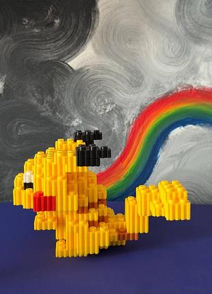 Конструктор пикача 3d qzd blocks 4