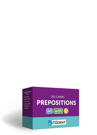 Англійська мова. prepositions 105 карток
