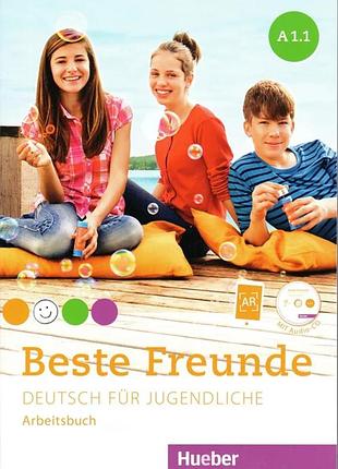Німецька мова. beste freunde a1.1: arbeitsbuch mit audio-cd