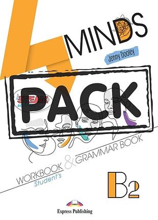 Англійська мова. 4 minds b2 workbook & grammar book with digibook app