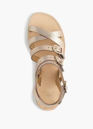 Женские сандалии j.crew aria в цвете pale gold /14490/