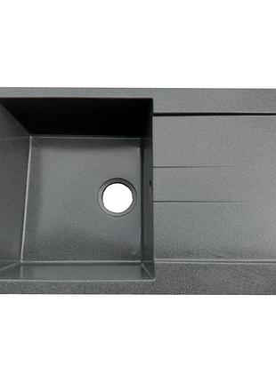 Мойка гранитная mida 78х50 графит ( а0054407 )