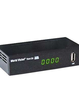 Т2 приставка world vision t644d5 fm