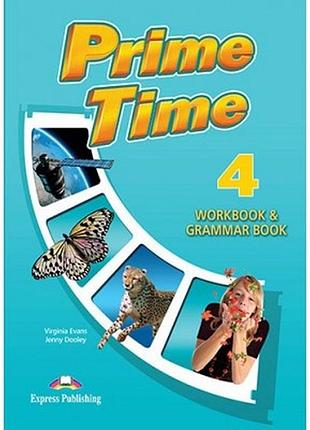 Книга для вивчення англійської мови. prime time 4 workbook and grammar book