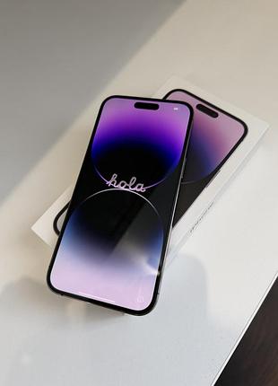 Iphone 14 pro max, 1tb, deep purple 2