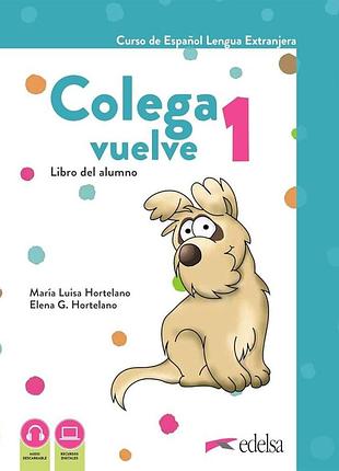 Іспанська мова. colega vuelve 1 pack alumno (libro + ejercicios + láminas)