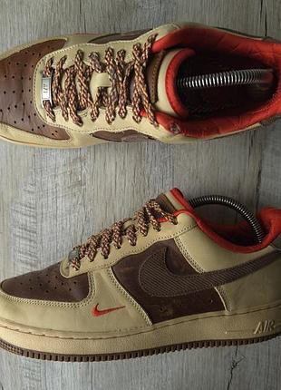 Кросівки nike air force 1 low brown/beige
