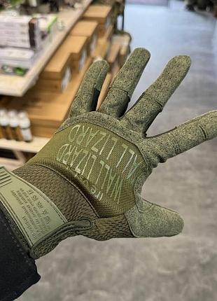 Тактические перчатки walllizard olive xl